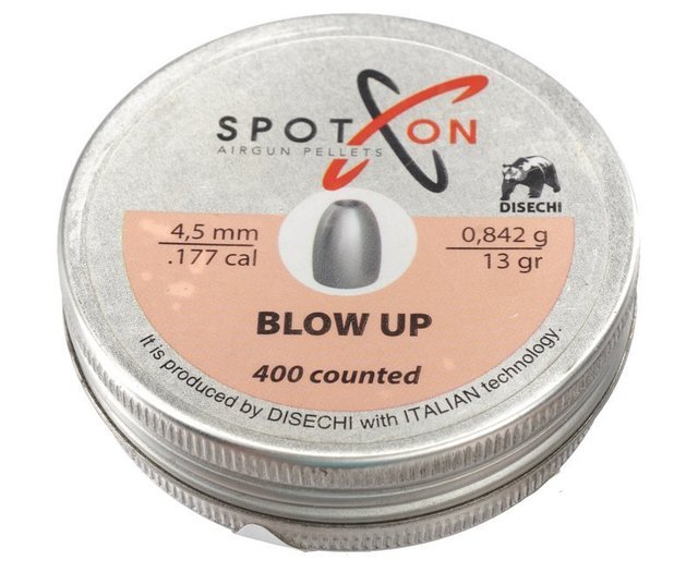 Пули пневматические Spoton Blow Up 4.5 мм (0.842 г, 400 шт)