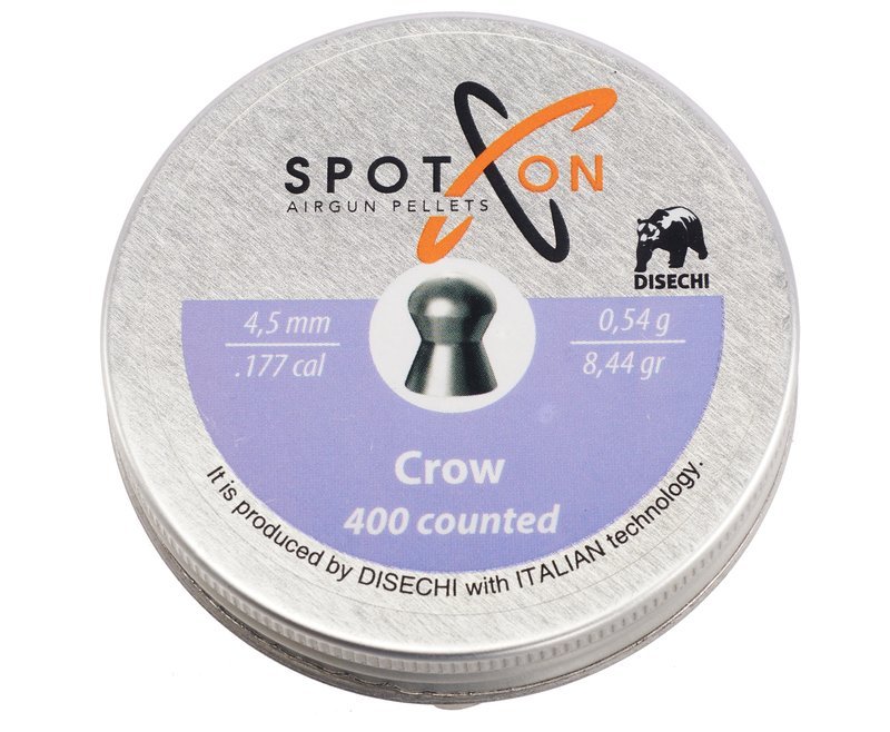 Пули пневматические Spoton Disechi Crow 4.5 мм (0.54 г, 400 шт)