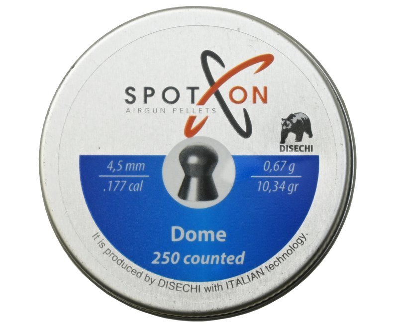 Пули пневматические Spoton Disechi Dome 4.5 мм (0.67 грамма, 250 шт)