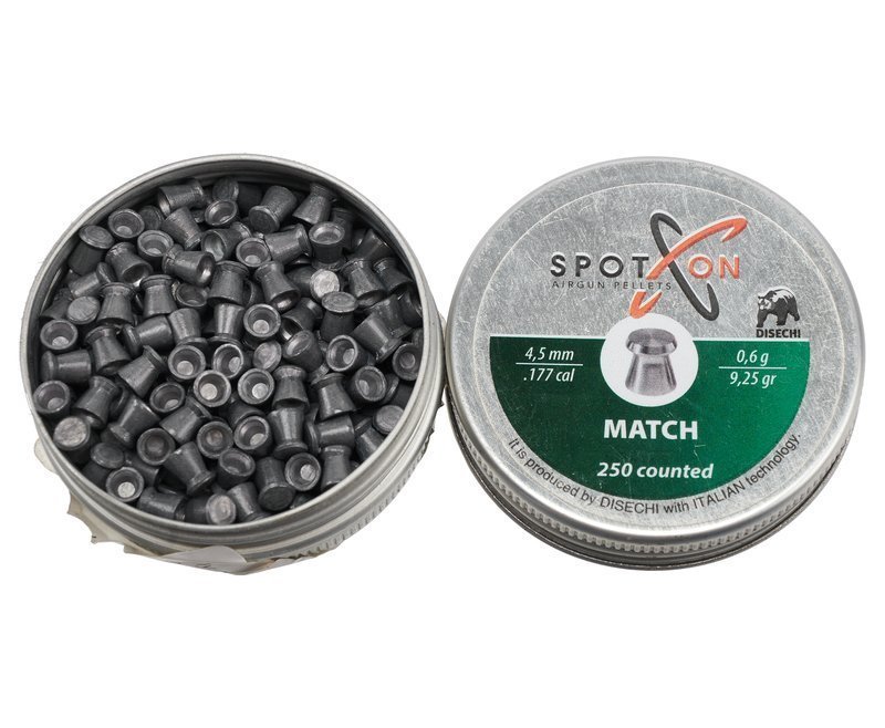 Пули пневматические Spoton Disechi Match 4.5 мм (0.60 г, 250 шт)