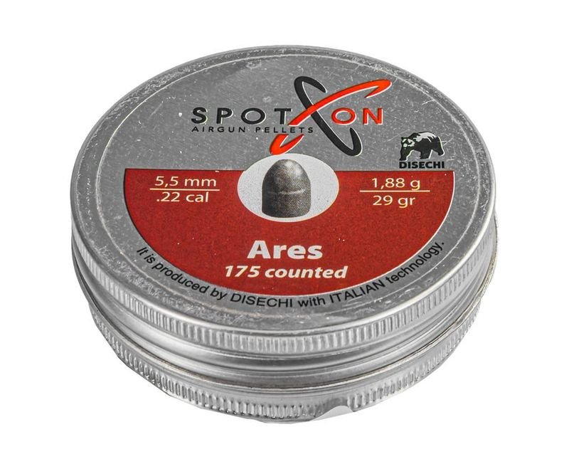 Пули пневматические Spoton Ares 5.5 мм (1.88 г, 175 шт)