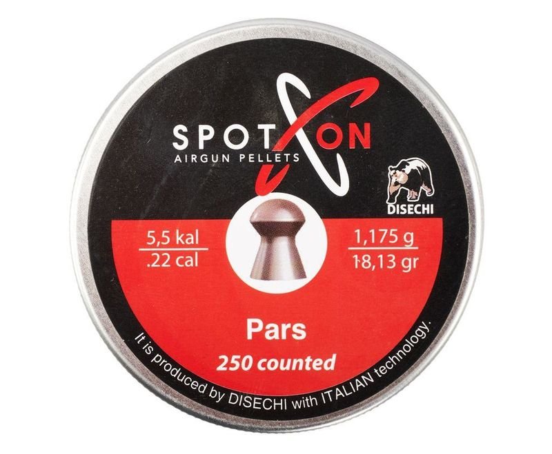 Пули пневматические Spoton Pars 5.5 мм (1.175 г, 250 шт)