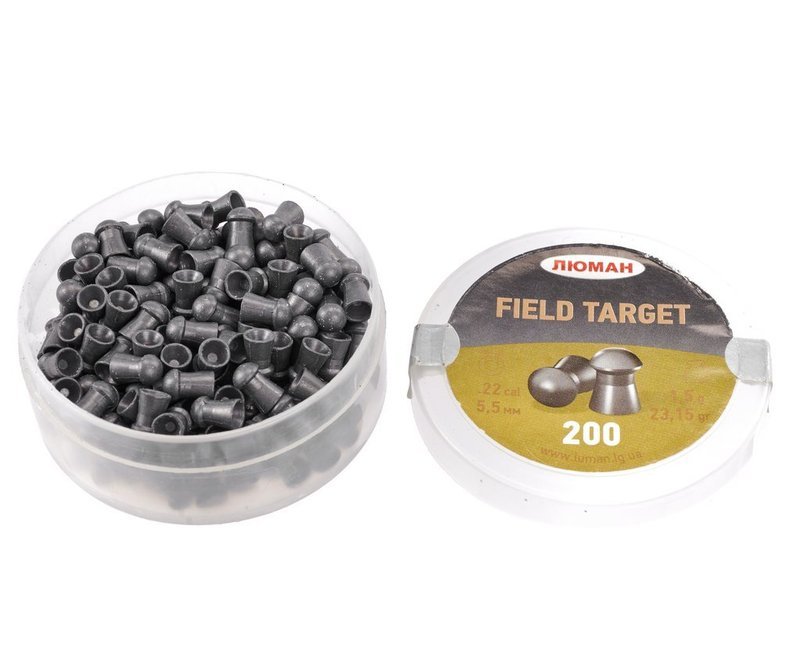 Пули пневматические Люман Field Target 5.5 мм (1.5 г, 200 шт)