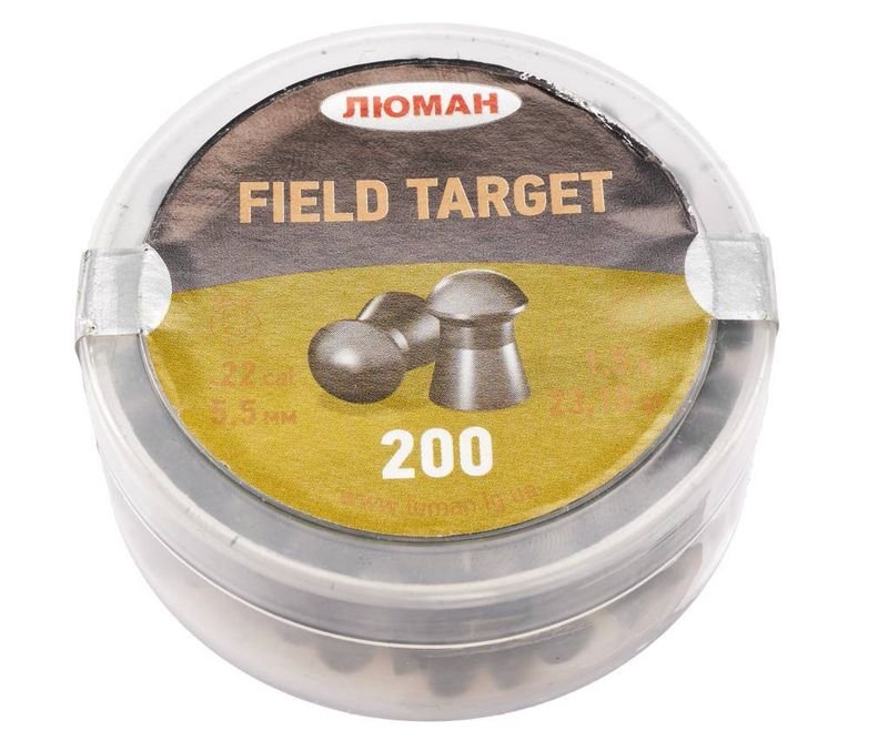 Пули пневматические Люман Field Target 5.5 мм (1.5 г, 200 шт)