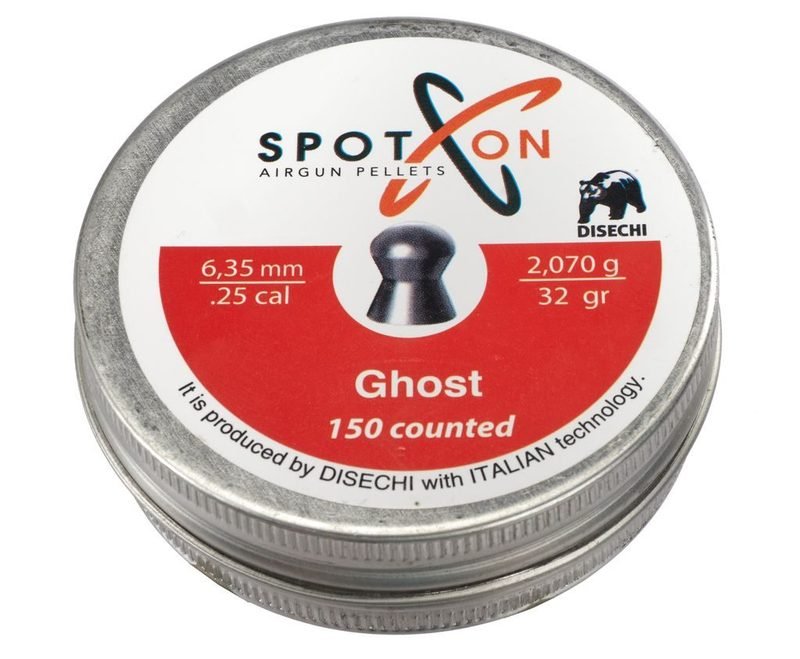 Пули пневматические Spoton Disechi Ghost 6.35 мм (2.07 грамма, 150 шт)