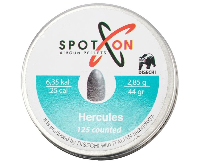 Пули пневматические Spoton Hercules 6.35 мм (2.85 г, 125 шт)