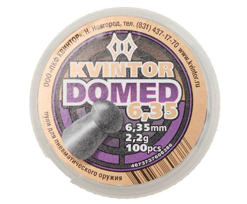 Пули пневматические Kvintor Domed 6.35 мм (100 шт, 2.2 г)