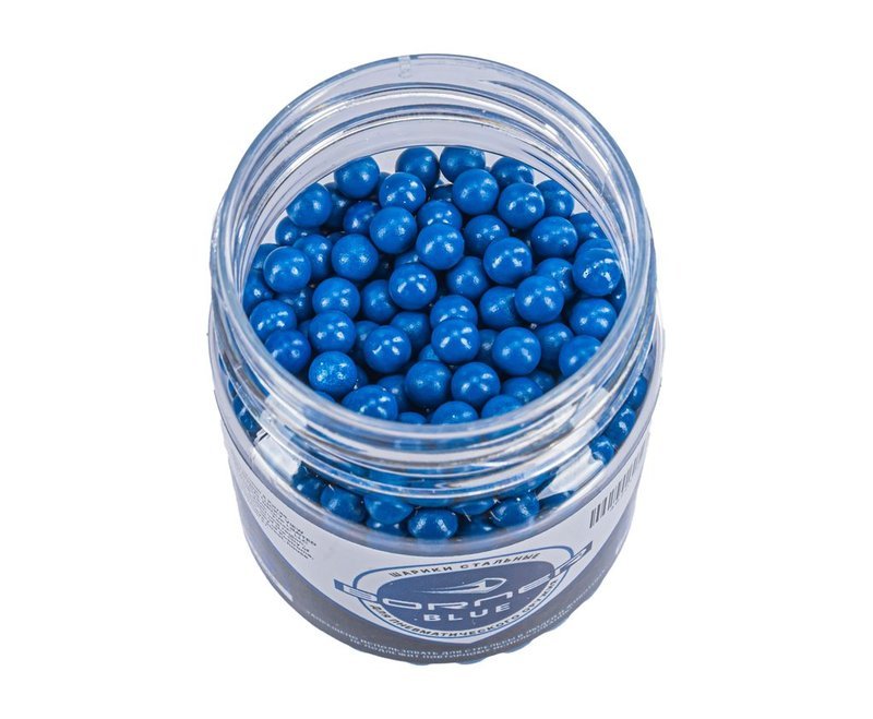 Шарики Borner Color Blue 4.5 мм (500 шт, банка, синий)