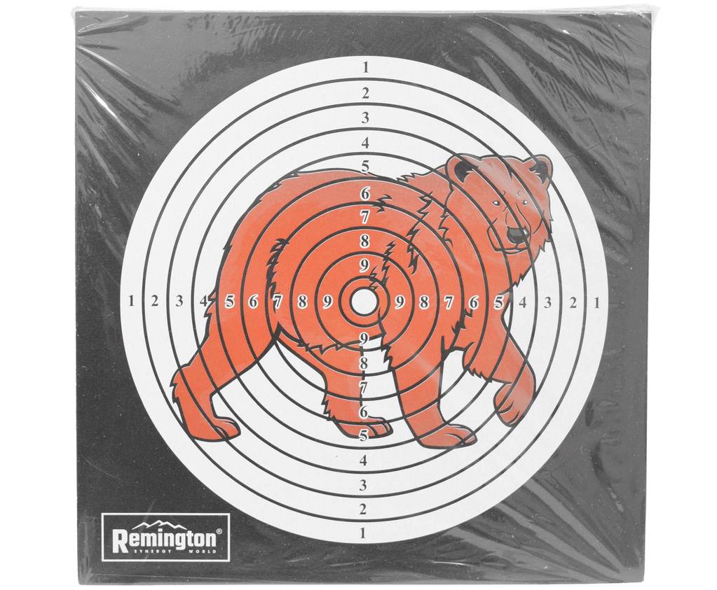 Мишень Remington Медведь 140x140 мм (50 шт)