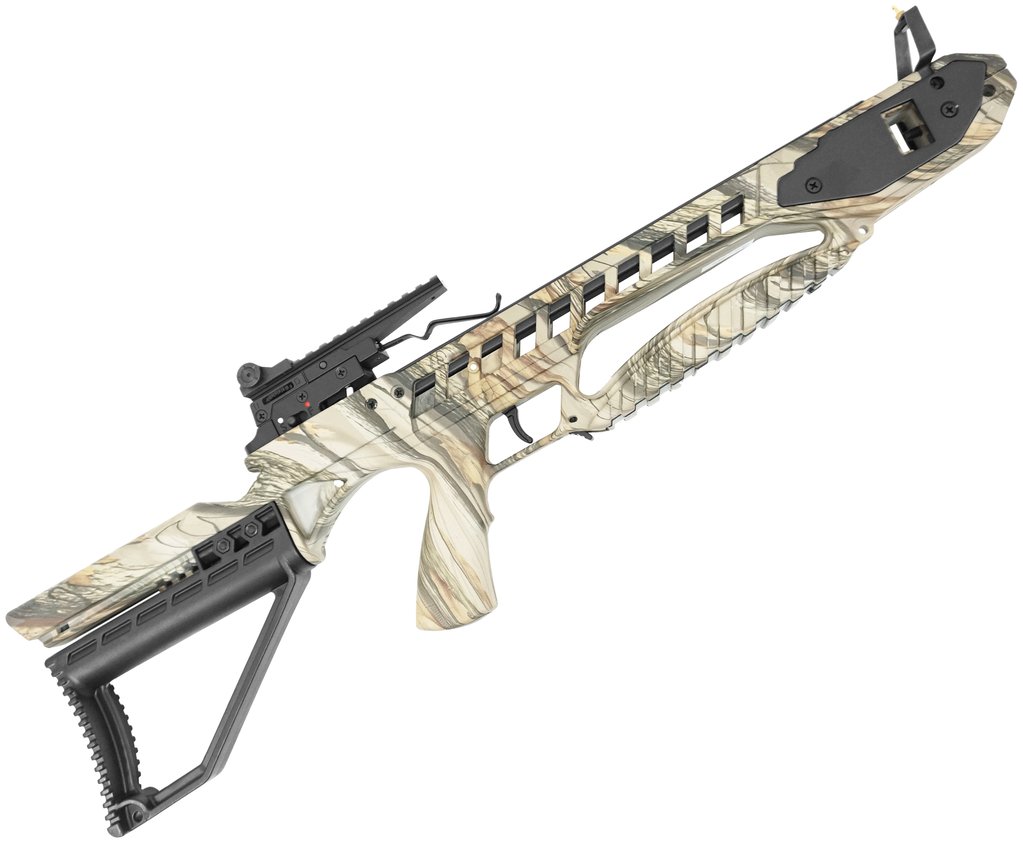 Ложа арбалета рекурсивного Man Kung XB21 (god camo, без плеч)