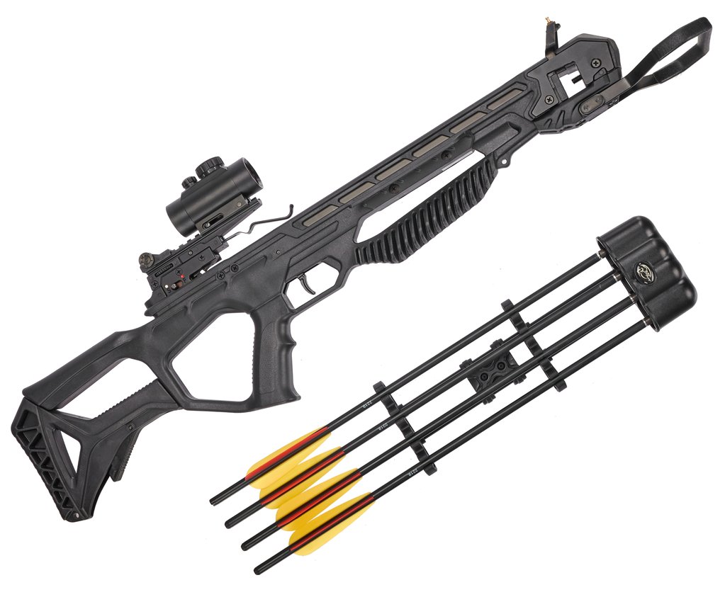 Ложа арбалета рекурсивного Man Kung XB25 (без плеч, black)