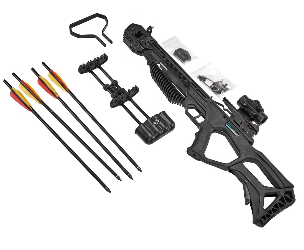 Ложа арбалета рекурсивного Man Kung XB25 (без плеч, black)