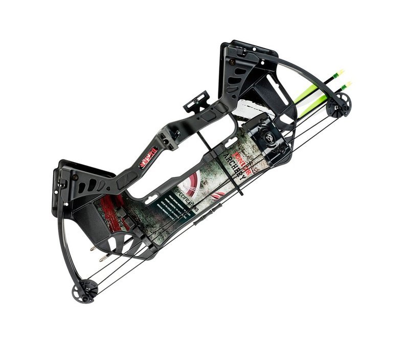 Лук детский Man Kung CBK1BK (блочный, черный)
