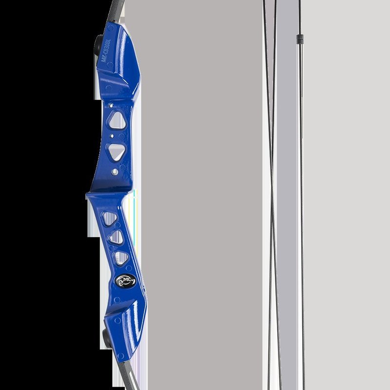 Лук Man Kung СВ30, блочный, blue, 19-29lbs