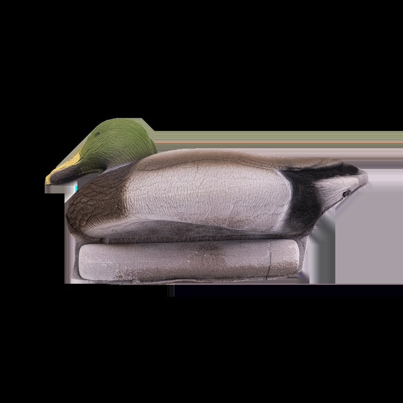 Муляж селезень (флок, огруженный)