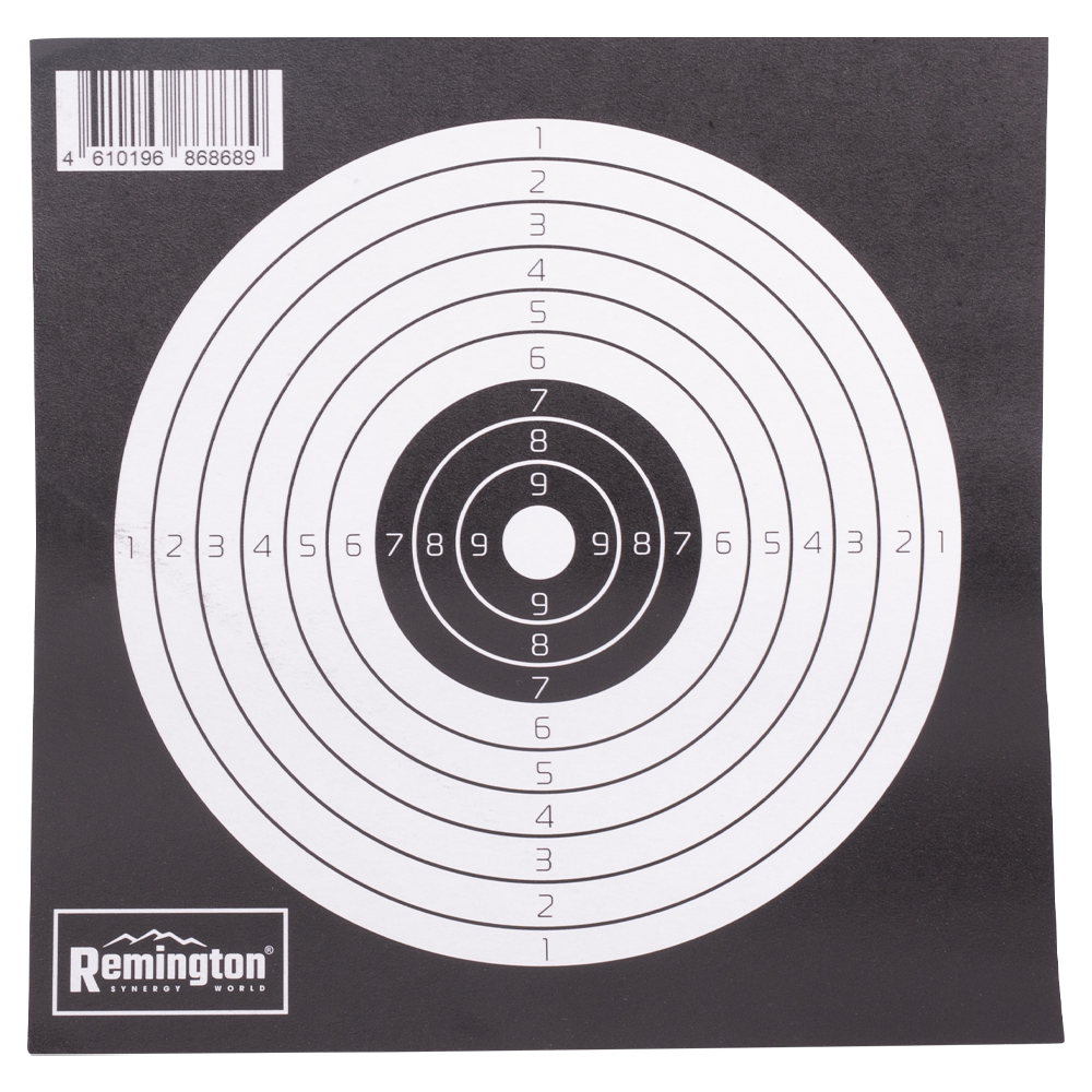 Мишень Remington черно-белая (в уп. 50шт.)
