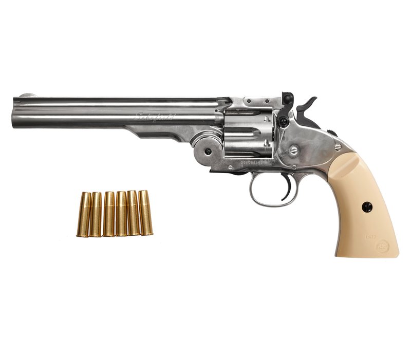 ASG Schofield 6 Silver & Ivory Grip