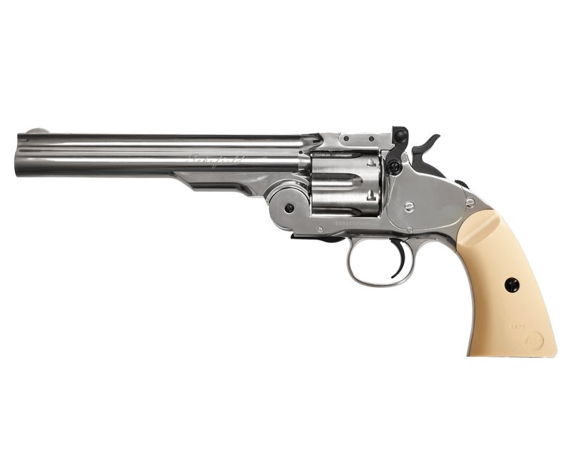 ASG Schofield 6 Silver & Ivory Grip